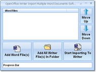 OpenOffice Writer Import Multiple Word Documents S screenshot